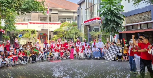 Rumah Inspirasi dan P3D Semar Cakep Sukses Gelar Jalan Sehat Inklusi di Semarang Barat