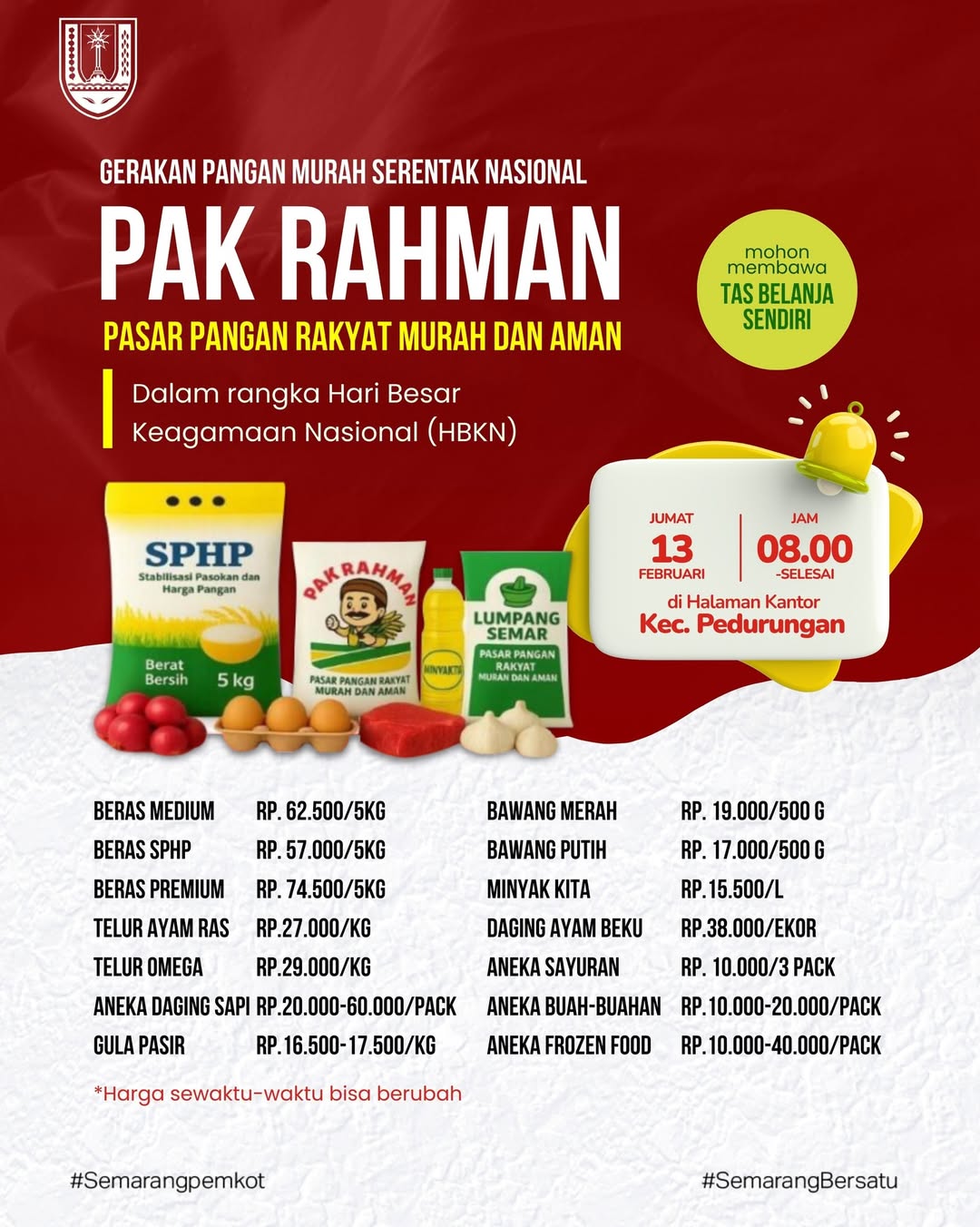 GERAKAN PANGAN MURAH SERENTAK NASIONAL